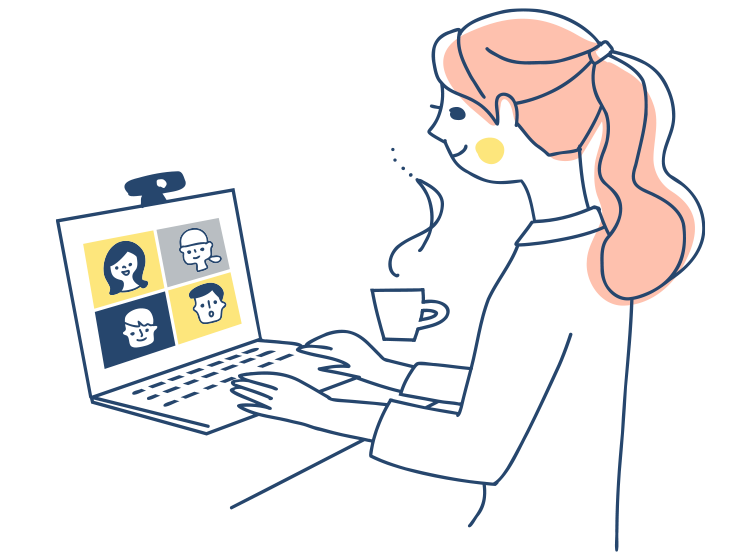 イベント参加者のイラスト